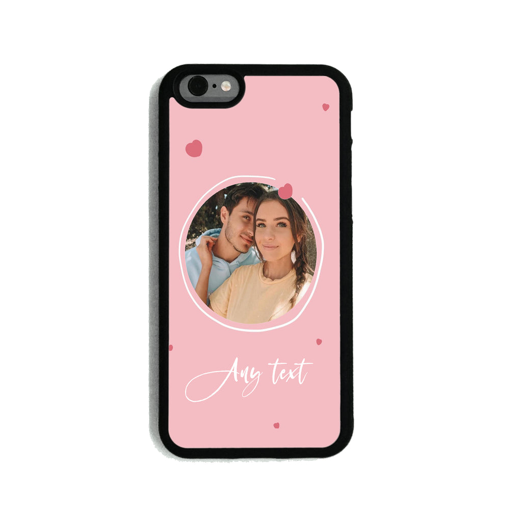 Personalised Photo with Text Lovers Vector Frame - Personalised Phone Case | Ai Printing - Ai Printing