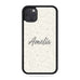 Personalised Name Initial Light Floral Pattern Background  - Personalised Phone Case | Ai Printing - Ai Printing
