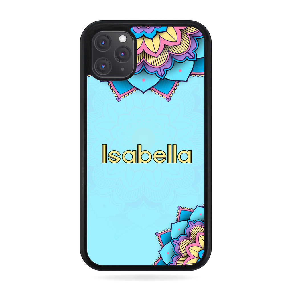 Personalised Name Initial Floral Background  - Personalised Phone Case | Ai Printing - Ai Printing