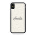Personalised Name Initial Light Floral Pattern Background  - Personalised Phone Case | Ai Printing - Ai Printing