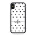 Personalised Name Script Heart White Background  - Personalised Phone Case - Ai Printing