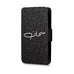 Personalised Name Initial Arabic Islamic Damask Dark Pattern  - Personalised Faux Leather Case - Ai Printing