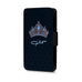 Personalised Name Initial Arabic Islamic Blue Crown - Personalised Faux Leather Case - Ai Printing