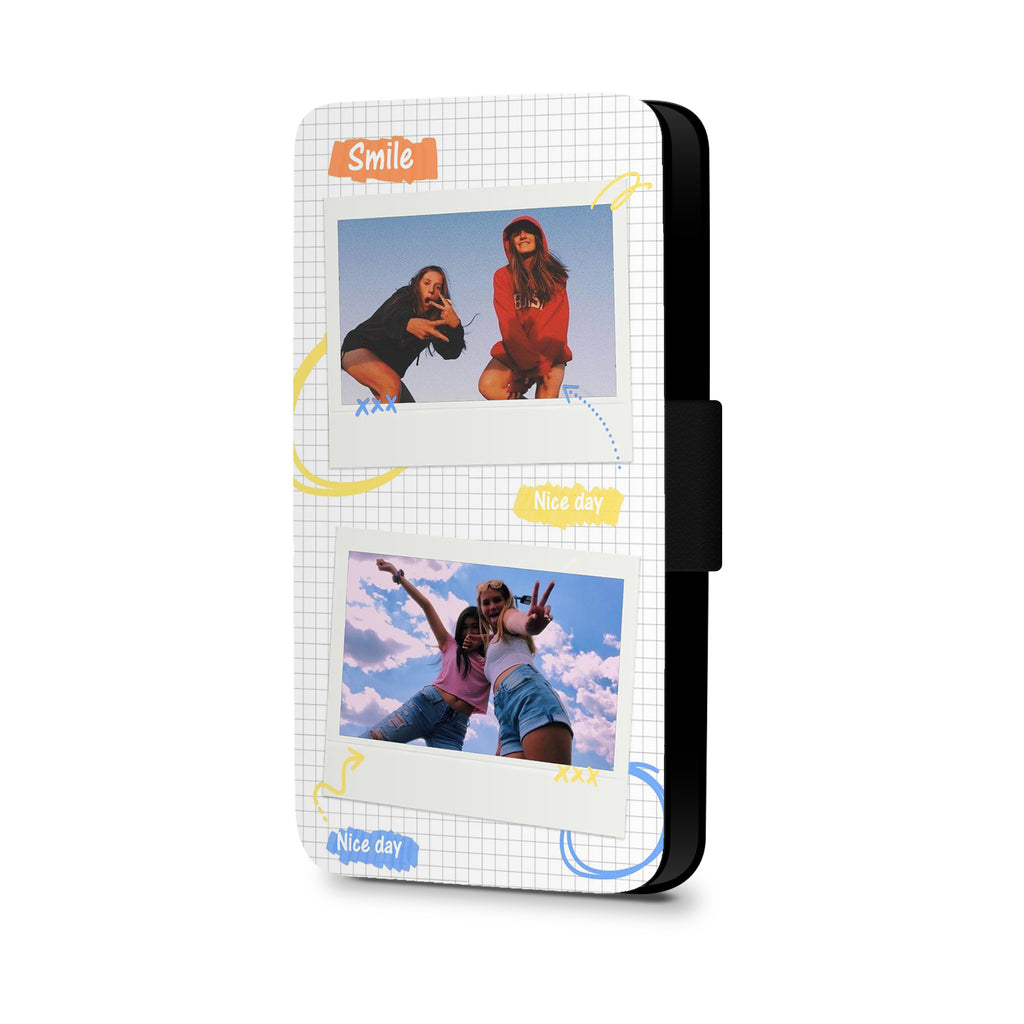 Personalised Photo Friends Best Moment  - Personalised Faux Leather Case - Ai Printing