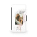 Personalised Photo With Text Couple Watercolor Floral - Personalised Faux Leather Case | Ai Printing - Ai Printing
