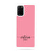 Personalised Name Script Pink Background - Personalised Phone Case - Ai Printing