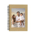 Personalised Photo Image Text Work Home Use Craft A5 Notebook - Kraft Lined - Ai Printing