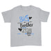 Personalised Name Big Brother Again Kids T-shirt - Ai Printing  Big Brother Again Announcement T Shirt. Big brother baby announcement t-shirt. 