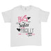 Personalised Name Big Sister Again Kids T-shirt - Ai Printing  Big Sister Again Announcement T Shirt. Big sister baby announcement t-shirt. 