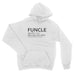 Funcle Funny Uncle Definition Hilarious Cool Gift - Hoodie Unisex - Ai Printing
