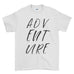 Adventure Slogan - T-shirt - Mens - Ai Printing