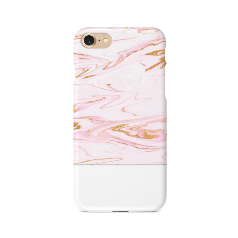 Pink Marble Block - 3D Clip Case - Ai Printing