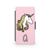 Pink Unicorn - Faux Leather Case - Ai Printing