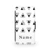 Black & White Triangles - Faux Leather Case - Ai Printing
