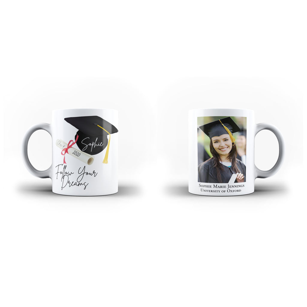 Personalised Mug Custom Photo Graduation Memorial Lovely Gift - Personalised Mug