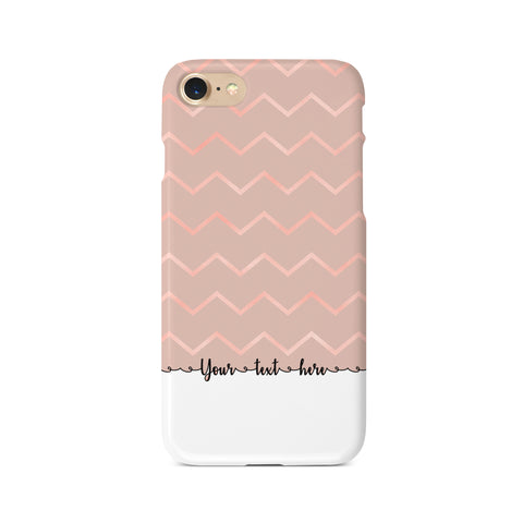 Geometric Personalised Text B - 3D Clip Case - Ai Printing