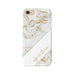 Gold Effect Marble with Diagonal Block - 3D Clip Case - Ai Printing