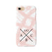 Pastel Pink Personalised Initials - 3D Clip Case - Ai Printing