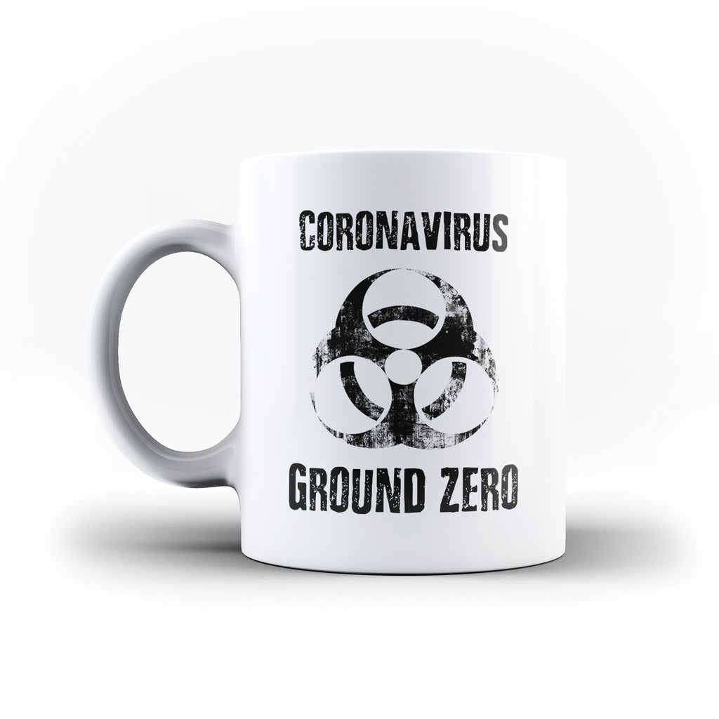 Corona Virus Ground Zero Restricted - White Magic And Inner Color Mug(mugs near me,mug website)