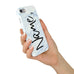 Blue Marble Personalised Text - 3D Clip Case - Ai Printing