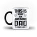 Personalised This Is What an Awesome DadLooks Like Father's Day Gift Mug - Personalised Mug - Ai Printing