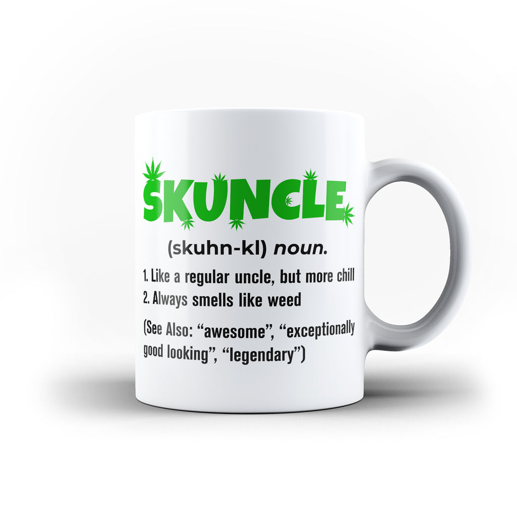 Weed Skuncle Definition Mug Funny Uncle Mug | Ai Printing