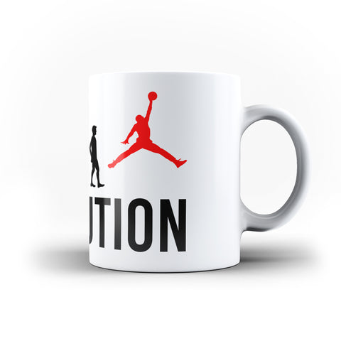 Evolution Of basketball Sports - White Magic And Inner Color Mug(mugs near me,mug website)