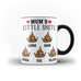 Personalised Mum's Little Shit Mug Cute Funny Mother's Day Gift for Mummy