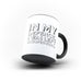 In My Defense I Was Left Unsupervised Funny Quote - White Magic And Inner Color Mug(mugs near me,mug website).