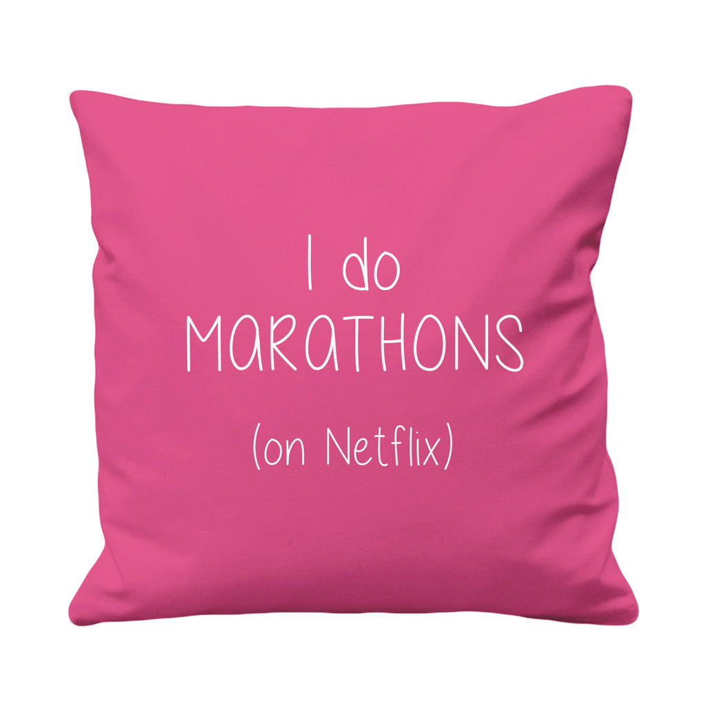 Netflix Marathons - Cushion Cover - 41 x 41 cm - Ai Printing