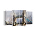 London Bridge Water Colour  4 Panel Canvases - Landscape - Ai Printing