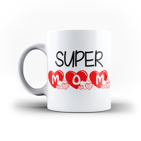 Super Mom Cute Mother's Day Birthday Gift for Mummy