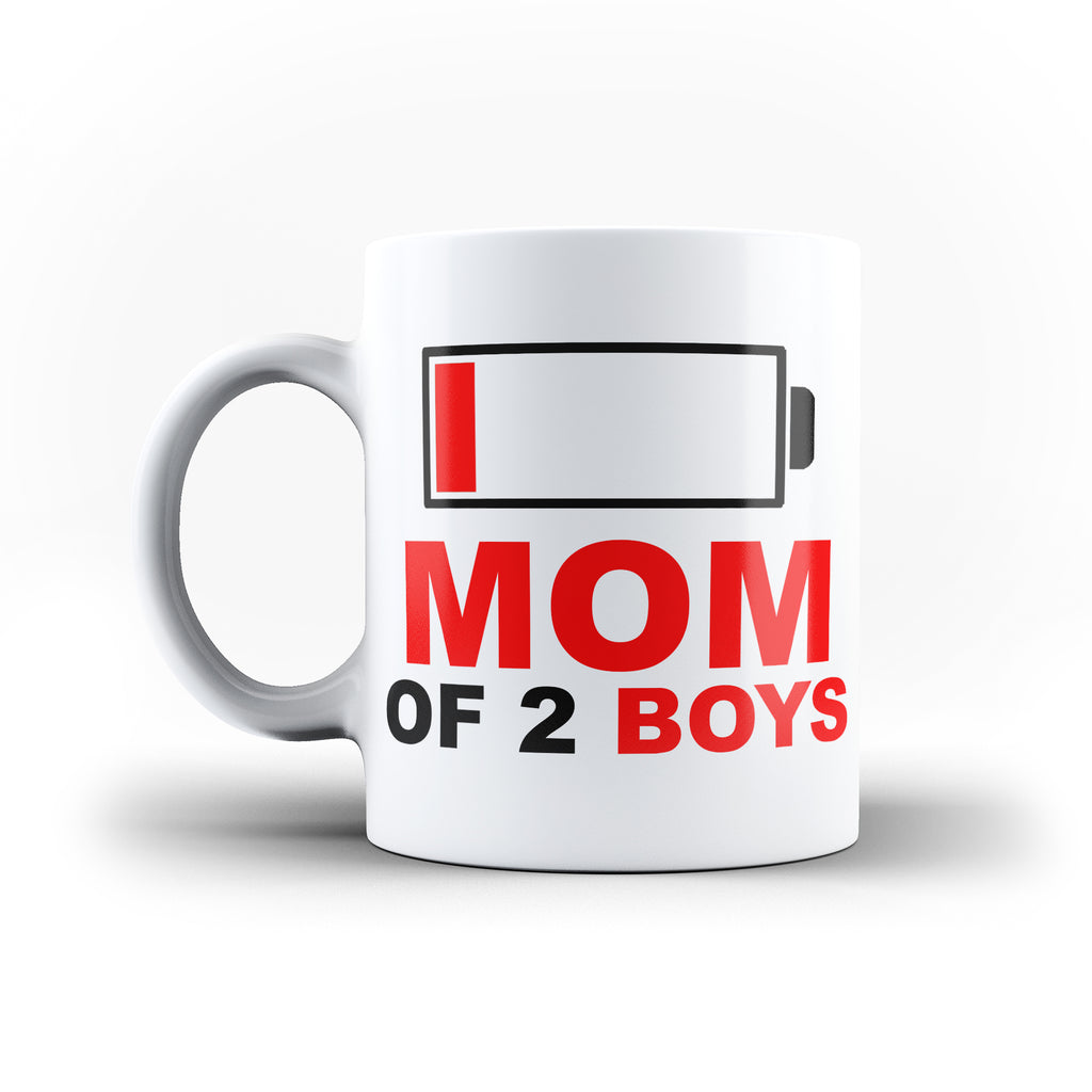 Personalised Mom Of 2 Boys Girls Mother's Day Birthday Love Keepsake Gift for Mummy