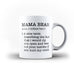 Mama Bear Meaning Funny Mother's Day Birthday Gift for Mummy