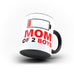 Personalised Mom Of 2 Boys Girls Mother's Day Birthday Love Keepsake Gift for Mummy.