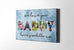 Personalalised Father's Day Photo Collage Canvas Gifts For Daddy
