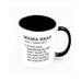 Mama Bear Meaning Funny Mother's Day Birthday Gift for Mummy