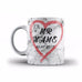 Marble Heart Mr and Mrs - Personalised Mugs - White Set - Ai Printing