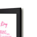 Personalised Photo Frame Word Art Mother's Day Gift | Ai Printing 