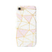 Geometric Pink & Gold - 3D Clip Case - Ai Printing