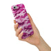 Pink Camouflage Print - 3D Clip Case - Ai Printing