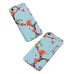 Blue Pink Floral Blossom - 3D Clip Case - Ai Printing