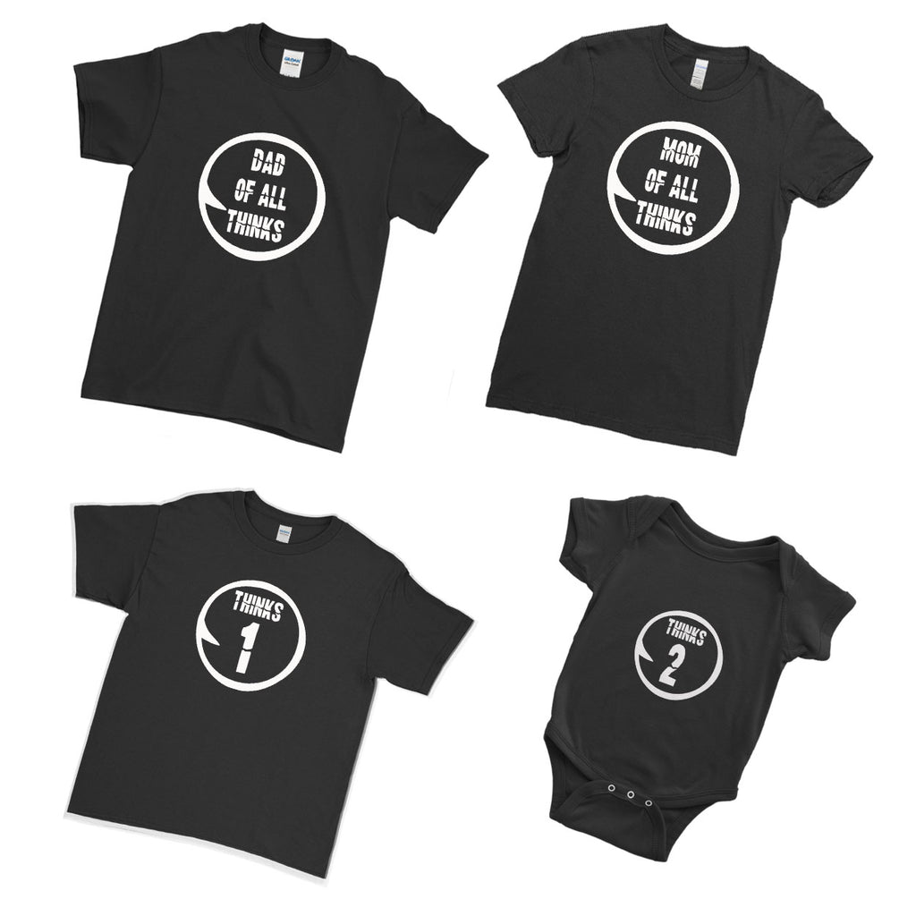 Family of All Thinks - Family Matching T-Shirts - Ai Printing