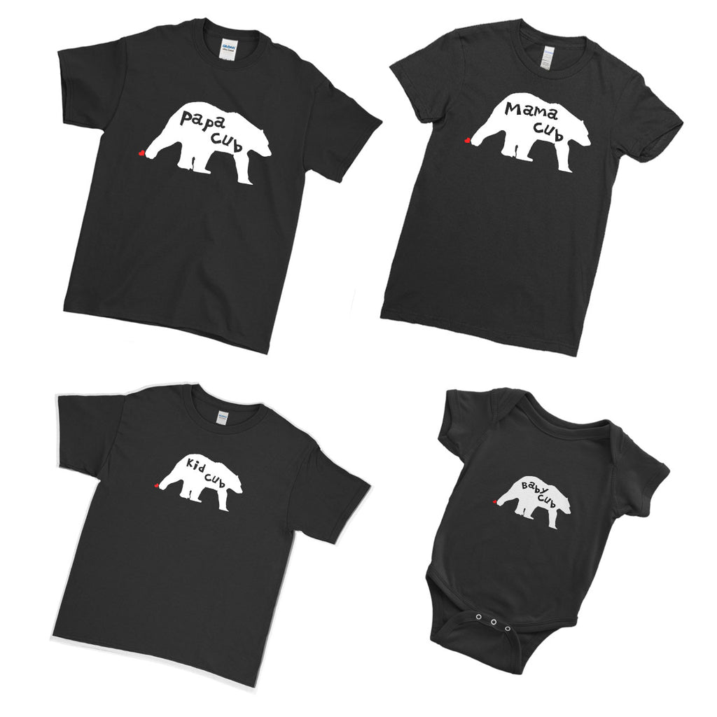 Copy of Positive Battery Level Dad Mommy Kid Baby - Family Matching T-Shirts - Ai Printing