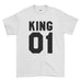 King Queen Prince Princess  - Family Matching T-Shirts - Ai Printing