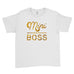 Boss Man Boss Lady Mini Boss Baby Boss - Family Matching T-Shirts - Ai Printing