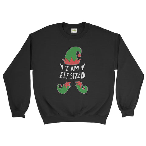Buddy Elf Sized Christmas Unisex Sweatshirt - Ai Printing - Ai Printing