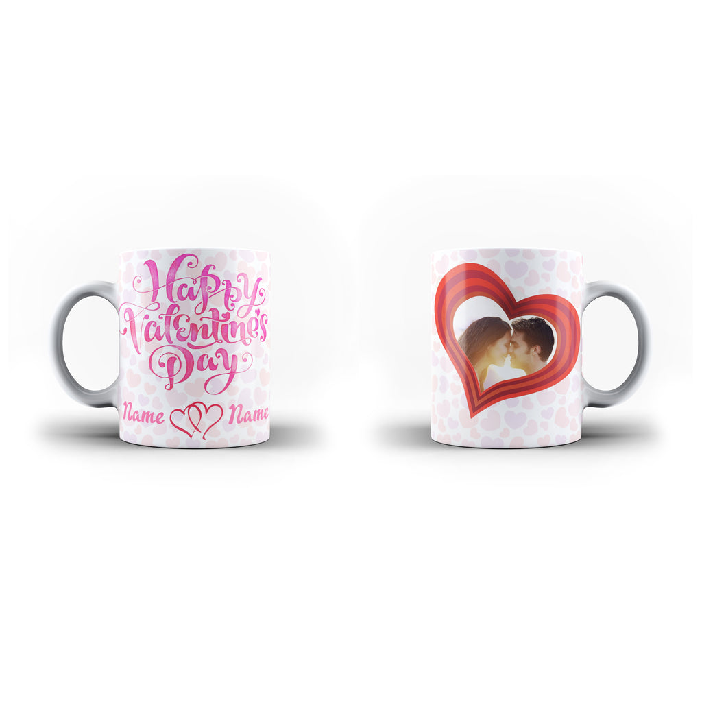 Personalised Valentine’s Day Gift Mug - Personalised White Magic Valentine Mug - Ai Printing