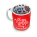 Valentine's Day Love Romantic Happy Gift Mug - Personalised Mug - White Magic Valentine - Ai Printing