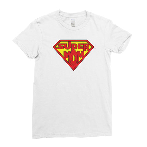 Super Mom of  Superman Mother’s Day Best Awesome Funny Gift - Unique Mug T-shirt Top Tee - Ai Printing